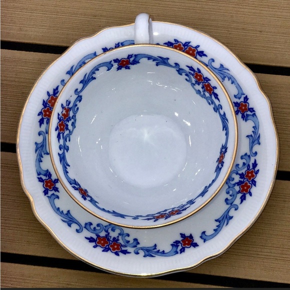 Early 20th Century Antique Schumann Bavaria US ZONE Germany Teacup & Saucer - Picture 7 of 10